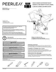 Manual de uso Peerless P7971LF Grifería