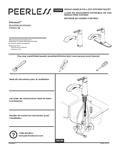 Bruksanvisning Peerless P6935LF Blandare