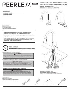 Mode d’emploi Peerless P7947LF-SS-1.0 Robinet