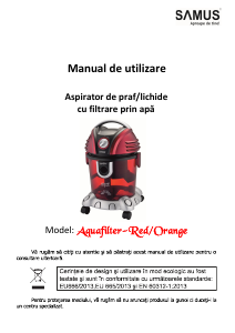 Manual Samus Aquafilter Aspirator