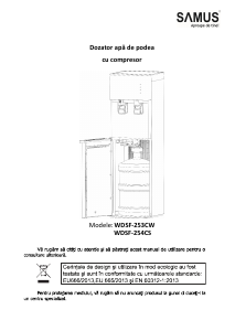 Manual Samus WDSF-253CW Dozator apă