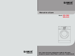 Manual Samus WSL-6101 Mașină de spălat