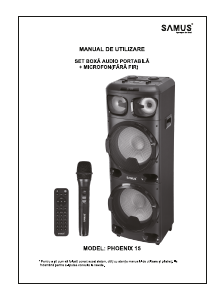 Manual Samus Phoenix 15 Difuzor