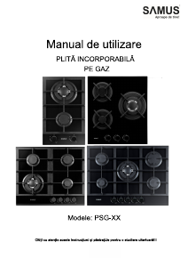 Manual Samus PSVG-622BG1 Plită