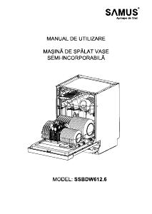 Manual Samus SBDS614.7 Maşină de spălat vase