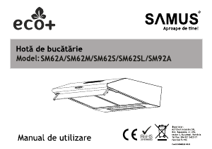 Manual Samus SM62M ECO+ Hotă