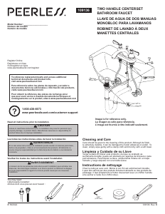 Mode d’emploi Peerless P2523LF-OB Robinet