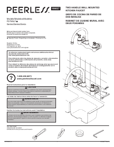 Mode d’emploi Peerless P2765LF-SS Robinet