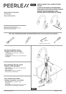 Handleiding Peerless P7919LF-BL Kraan
