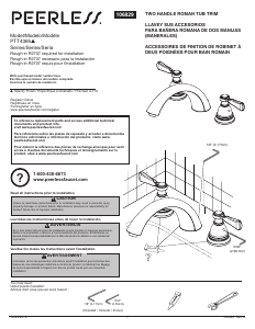 Mode d’emploi Peerless PTT4365 Robinet