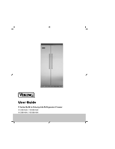 Manual Viking VCSB5424SS Fridge-Freezer