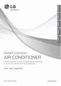 Manual LG CA09AWV Air Conditioner
