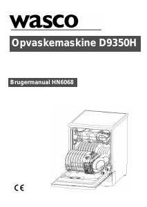 Brugsanvisning Wasco D9350H (HN6068) Opvaskemaskine