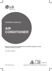 Manual LG D12TR Air Conditioner