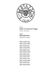Mode d’emploi Bertazzoni REF30RCPRR/23 Réfrigérateur