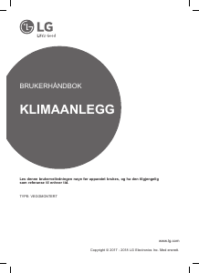Bruksanvisning LG P09MK Klimaanlegg