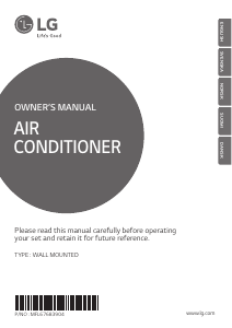 Manual LG S12LHU Air Conditioner