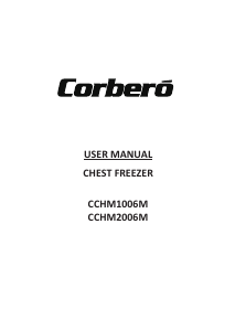 Manual Corberó CCHM1006M Congelador
