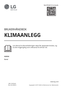Bruksanvisning LG UM36 Klimaanlegg