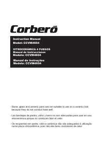 Handleiding Corberó CCVM4604 Kookplaat