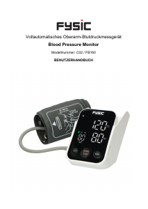 Bedienungsanleitung Fysic FB-160 Blutdruckmessgerät
