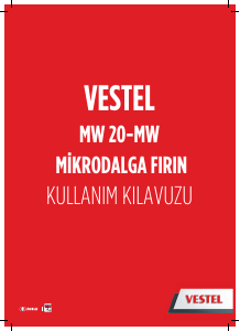 Kullanım kılavuzu Vestel MW 20-MW Mikrodalga