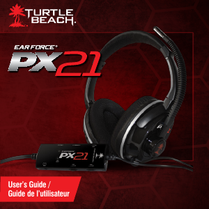 Mode d’emploi Turtle Beach Ear Force PX21 Headset