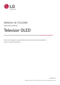 Manual LG 48ES961H0ZD Televizor OLED