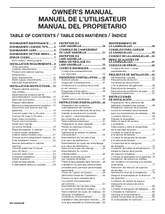 Mode d’emploi KitchenAid KDTE204KPS Lave-vaisselle