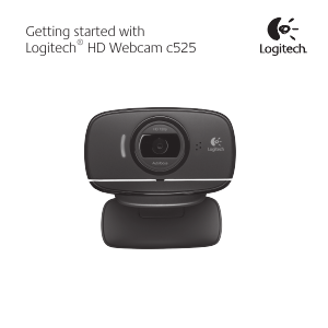 Εγχειρίδιο Logitech HD C525 Κάμερα Web