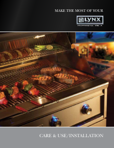 Bruksanvisning Lynx L500PS LP Utegrill