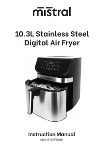 Handleiding Mistral BAF1068 Friteuse