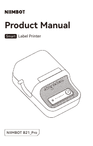 Handleiding Niimbot B21_Pro Labelprinter
