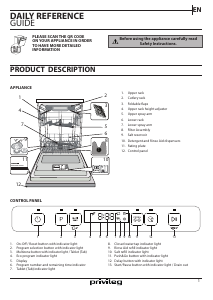 Manual Privileg P0B ECO D551 X Dishwasher