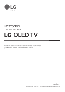 Käyttöohje LG OLED65GX6LA OLED-televisio