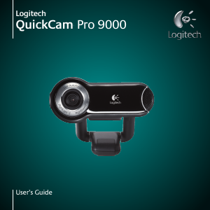 Handleiding Logitech QuickCam Pro 9000 Webcam