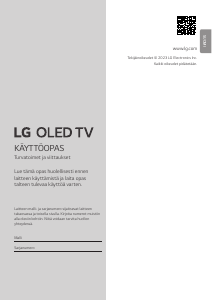 Käyttöohje LG OLED83M39LA OLED-televisio