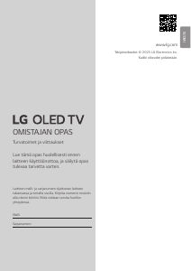 Käyttöohje LG OLED83M59LA OLED-televisio