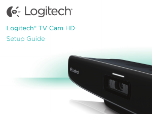 Manuál Logitech TV Cam HD Webová kamera