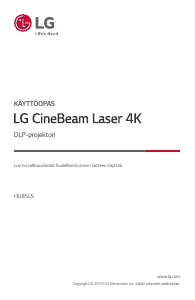 Käyttöohje LG HU85LS Projektori