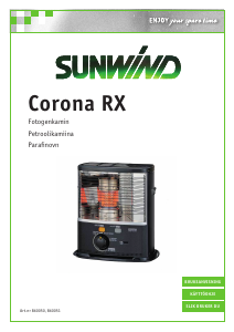Bruksanvisning Sunwind 860051 Corona RX Värmefläkt