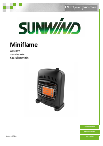 Käyttöohje Sunwind 425150 Miniflame Lämmitin