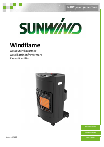 Käyttöohje Sunwind 425135 Windflame Lämmitin