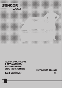 Instrukcja Sencor SCT 3017MR Radio samochodowe