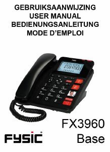 Manual Fysic FX-3960 Phone