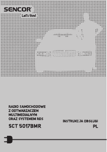 Instrukcja Sencor SCT 5017BMR Radio samochodowe