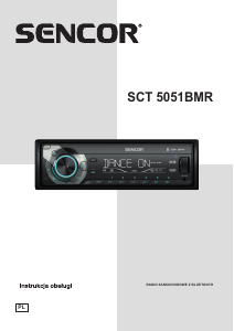 Instrukcja Sencor SCT 5051BMR Radio samochodowe