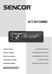 Instrukcja Sencor SCT 6011DBMR Radio samochodowe