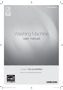 Manual Samsung WF42H5200AP Washing Machine