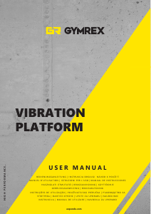 Brugsanvisning Gymrex GR-MG39 Vibrationsplade